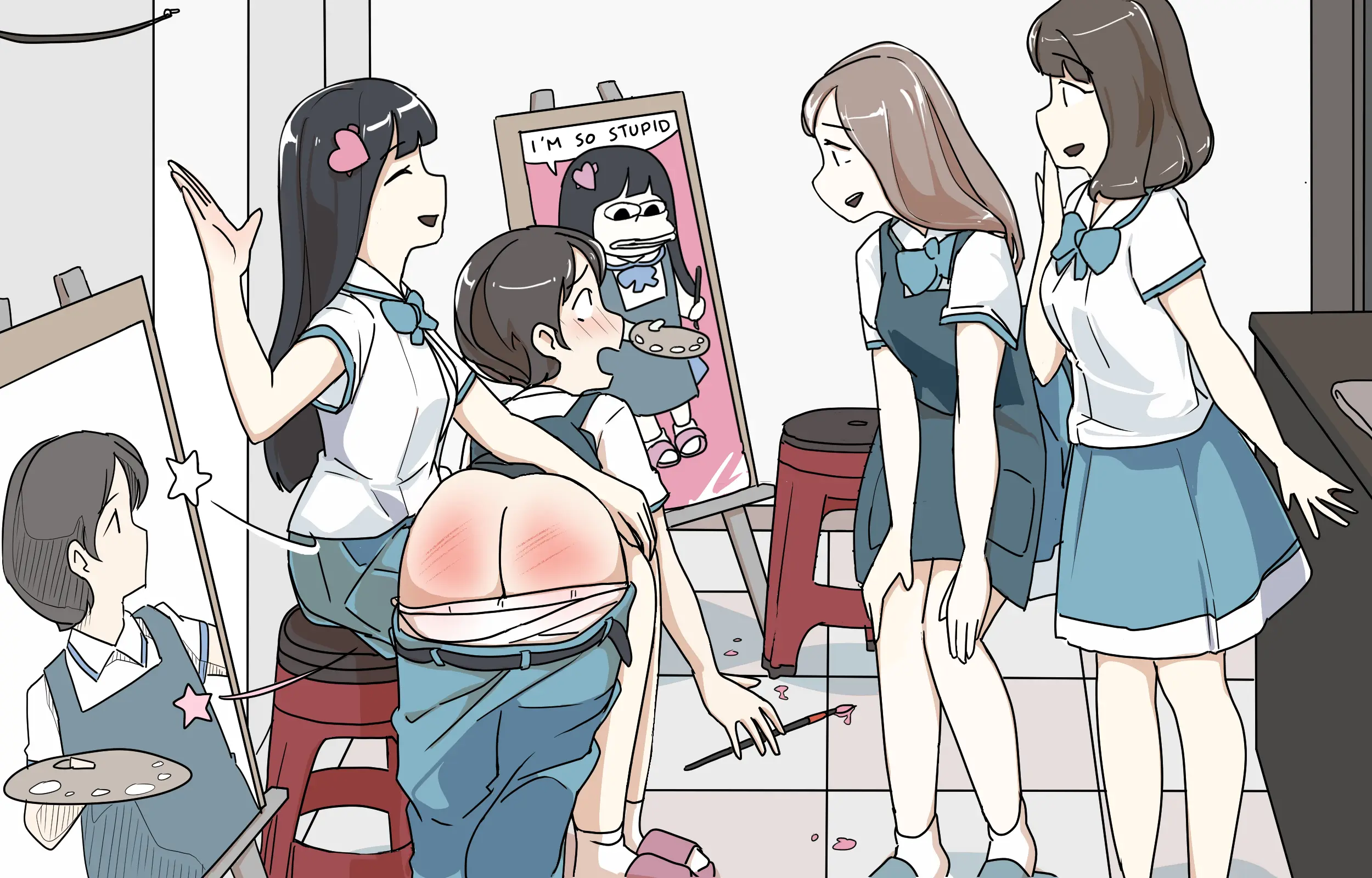 My Spanking Friends